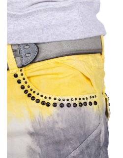 Cipo & Baxx Herren Shorts CK211 Gelb W42