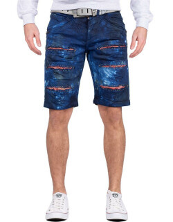 Cipo & Baxx Herren Shorts CK205 Blau W29