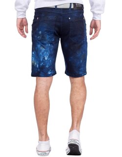 Cipo & Baxx regular fit Shorts Herren Stonewashed CK205 Blue W36