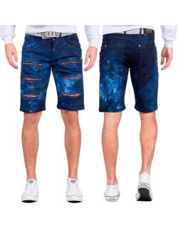 Cipo & Baxx regular fit Shorts Herren Stonewashed...