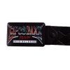 Cipo & Baxx Herren Gürtel CG204 Schwarz 85cm x 3,8cm