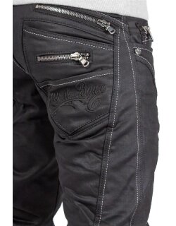 Cipo & Baxx Regular Fit Jeans Herren Mid Waist C0812 Black W38/L34