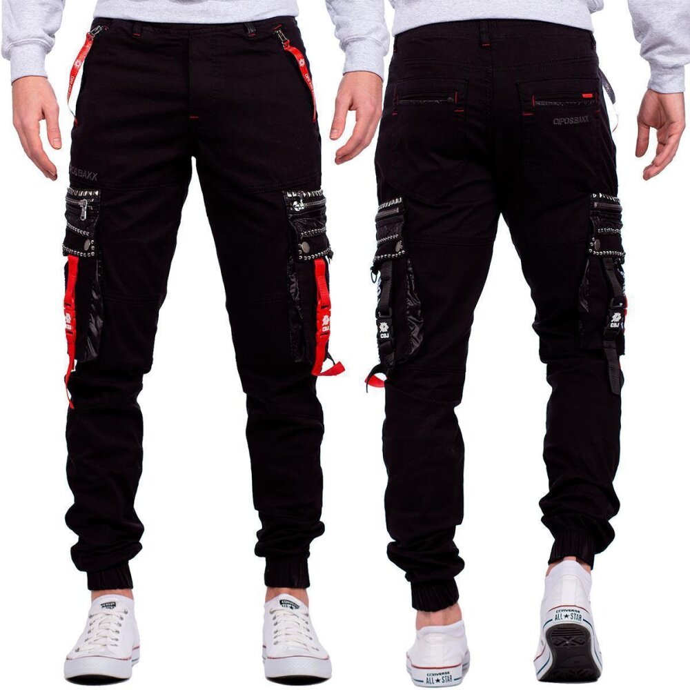 Jeans Mimetici Da Uomo Cipo & Baxx NATO Denim Taglio Dritto CD859 - Foto 3