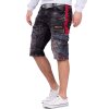 Cipo & Baxx regular fit Shorts Herren Stonewashed CK224 Black W32