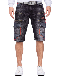 Cipo & Baxx Herren Shorts CK224 Black W36