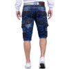 Cipo & Baxx Regular Fit Shorts Herren Stonewashed CK234 Blue W40