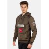 Geographical Norway Regular Fit Hoodie Herren Gymclass Men Khaki 3XL
