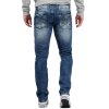 Cipo & Baxx Herren Jeans CD533 Dunkelblau W36/L32