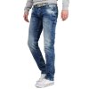 Cipo & Baxx Herren Jeans CD533 Dunkelblau W36/L32