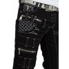 Kosmo Lupo Herren Jeans KM009-1 Schwarz W36/L34