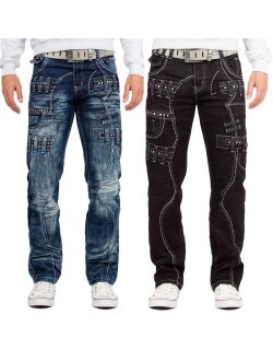 Kosmo Lupo Regular Fit Jeans Stonewashed  KM8002