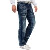 Kosmo Lupo Herren Jeans KM8002 Blau W30/L32