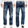 Kosmo Lupo Regular Fit Jeans Stonewashed  KM8002 Blue W30/L32