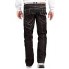 Kosmo Lupo Regular Fit Jeans Stonewashed  KM8002 Black W33/L32