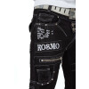 Kosmo Lupo Herren Jeans KM051-1 Schwarz W32/L32