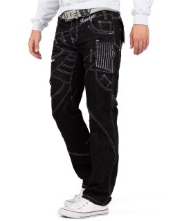 Kosmo Lupo Regular Fit Jeans Stonewashed  KM130-1