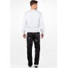 Kosmo Lupo Herren Jeans KM130-1 Schwarz W32/L32