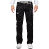 Kosmo Lupo Regular Fit Jeans Herren Stonewashed KM130-1 Black W36/L34