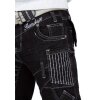 Kosmo Lupo Regular Fit Jeans Herren Stonewashed KM130-1 Black W36/L34