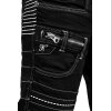 Kosmo Lupo Herren Jeans KM020-1 Schwarz W36/L34