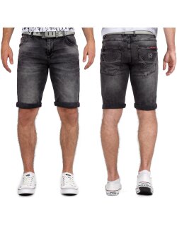Cipo & Baxx regular fit Shorts Herren Stonewashed...