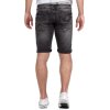 Cipo & Baxx regular fit Shorts Herren Stonewashed 21CB17 Dark Grey W32