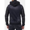 Cipo & Baxx regular fit Jacke Herren Denim  Black 4XL