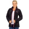 Reichstadt Regular Fit Fleecejacke Damen Kuschelige22RSW002 Black S