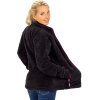 Reichstadt Regular Fit Fleecejacke Damen Kuschelige22RSW002 Black S