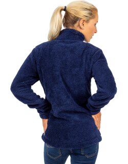 Reichstadt Regular Fit Fleecejacke Damen Kuschelige22RSW002 Navy S