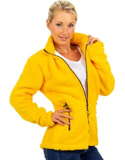Reichstadt Damen Fleecejacke 22RSW002 Yellow XL