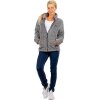 Reichstadt Regular Fit Fleecejacke Damen Kuschelige22RSW002 Granit L