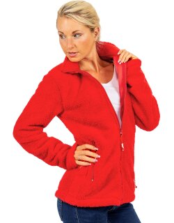Reichstadt Damen Fleecejacke 22RSW002 Red S
