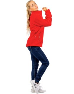 Reichstadt Damen Fleecejacke 22RSW002 Red S