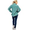 Reichstadt Regular Fit Fleecejacke Damen Kuschelige22RSW002 Old Green XXL