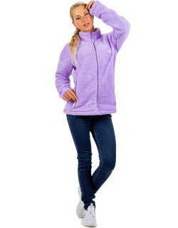 Reichstadt Regular Fit Fleecejacke Damen Kuschelige22RSW002 Purple L