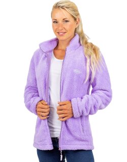 Reichstadt Regular Fit Fleecejacke Damen Kuschelige22RSW002 Purple L