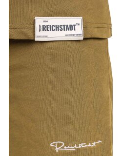 Reichstadt relaxed fit T-Shirt Herren  Khaki XL - 23RS041