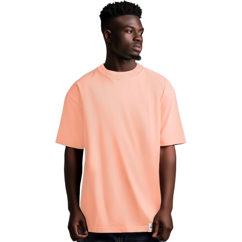 Reichstadt relaxed fit T-Shirt Herren  Old Pink XL - 23RS041