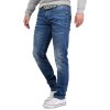 Cipo & Baxx regular fit Jeans Herren Stonewashed CD386 Blue W36/L34