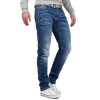 Cipo & Baxx regular fit Jeans Herren Stonewashed CD386 Blue W36/L34