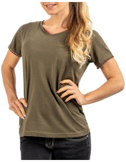 Geo Norway Regular Fit T-Shirt Damen Josiane Khaki S