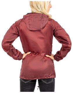Geo Norway Damen Windbreaker Boat Lady Burgundy XL