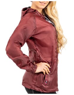 Geo Norway Damen Windbreaker Boat Lady Burgundy XL