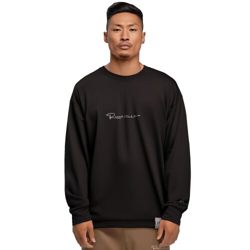 Reichstadt Oversized Langarm Shirt Herren  23RS042 Black L