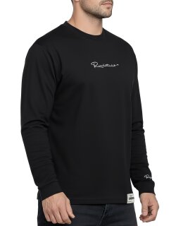 Reichstadt Oversized Langarm Shirt Herren  23RS042 Black L