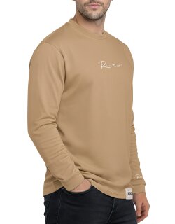 Reichstadt Oversized Langarm Shirt Herren  23RS042 Warm Brown L