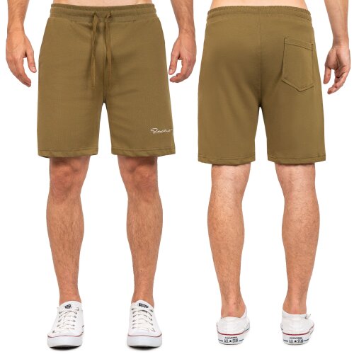 Reichstadt Regular Fit Shorts Herren Marken-Stick 23RS043 Khaki XL