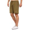 Reichstadt regular fit Shorts Herren Marken-Stick Khaki XL - 23RS043