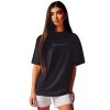 Reichstadt Oversized T-Shirt Damen Brand Stick   - 23RSW044